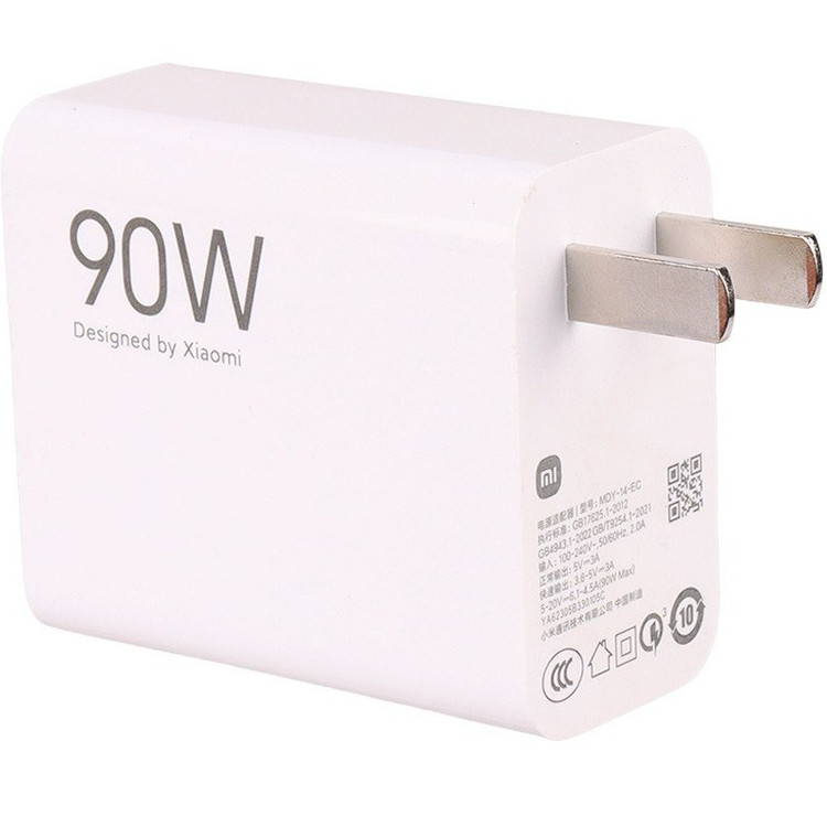 شارژر اورجینال سرکارتنی 90 وات توربو شارژ MDY-15-EK شیائومی به همراه کابل 6A اصلی 100% + هدیه تبدیل ۳ به ۲