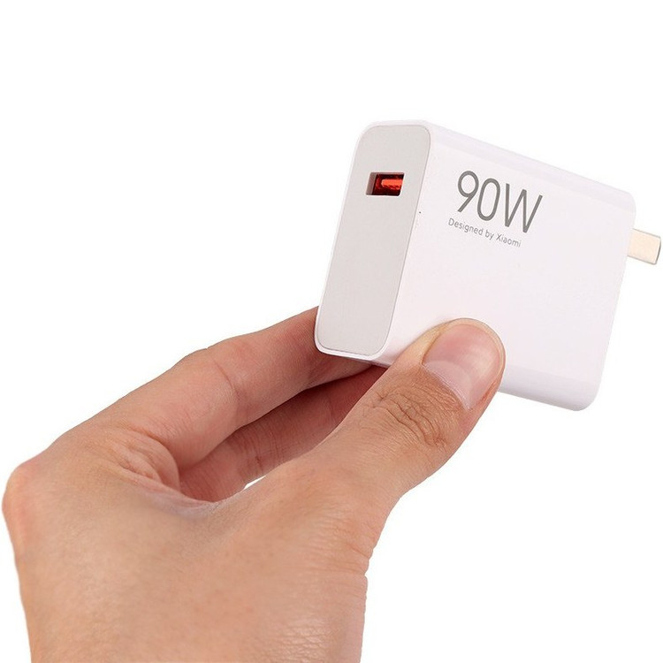 شارژر سرکارتنی 90 وات شیائومی اورجینال + به همراه کابل اورجینال اصلی 100%
