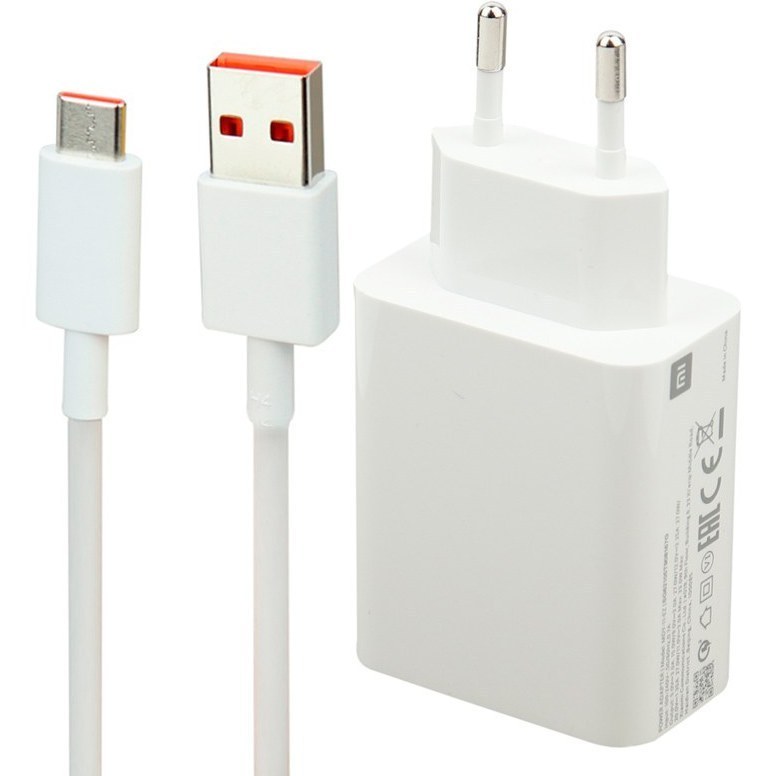 شارژر فست‌شارژ ۳۳W شیائومی MDY-11-E (سازگار با شیائومی، ردمی و پوکو)